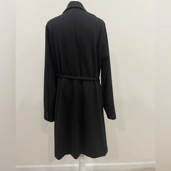 BCBGeneration Women's Fitted Wrap Mini Cocktail Dress Long Sleeve Size L - Picture 4 of 8